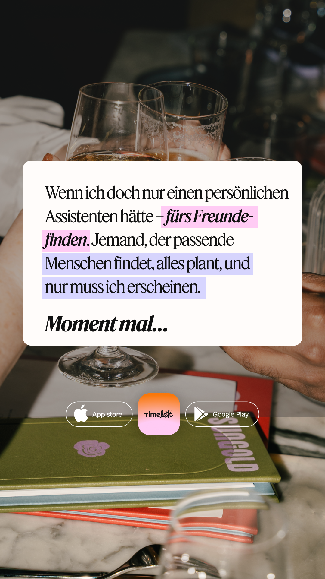 Timeleft Facebook ad