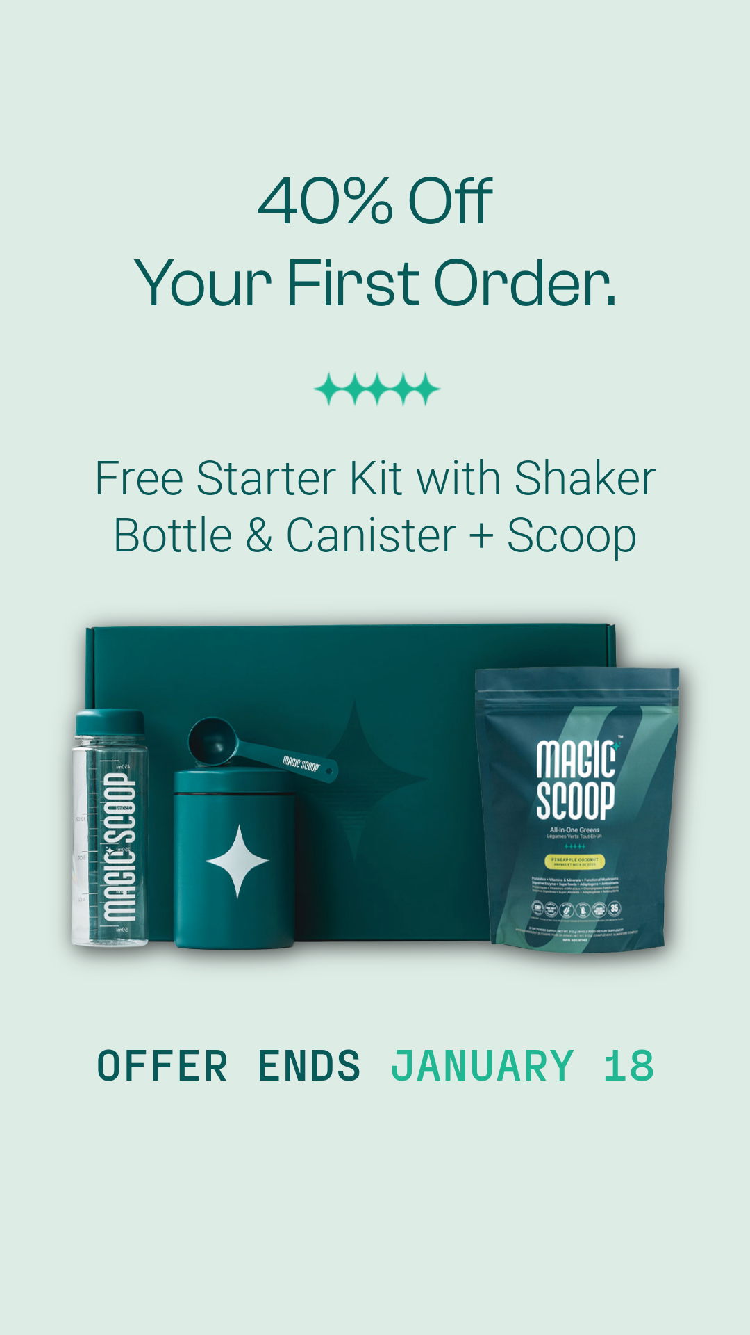 Magic Scoop Facebook ad