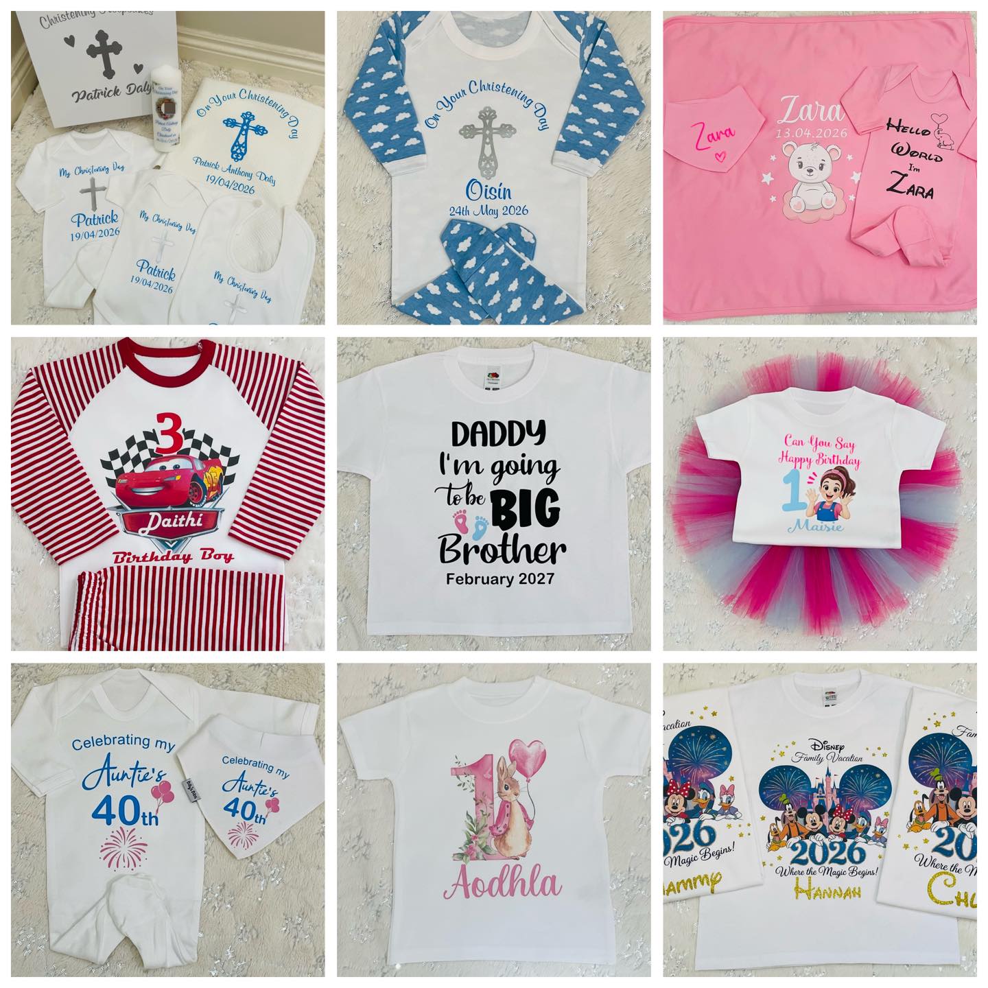 Carina's Baby Gifts Facebook ad: Carina's Novelty Gifts