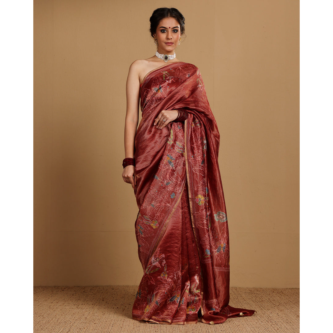 Ikkat Door The Authentic Clothing Brand Facebook ad: Explore our latest collection of handwoven Banarasi, Tissue…