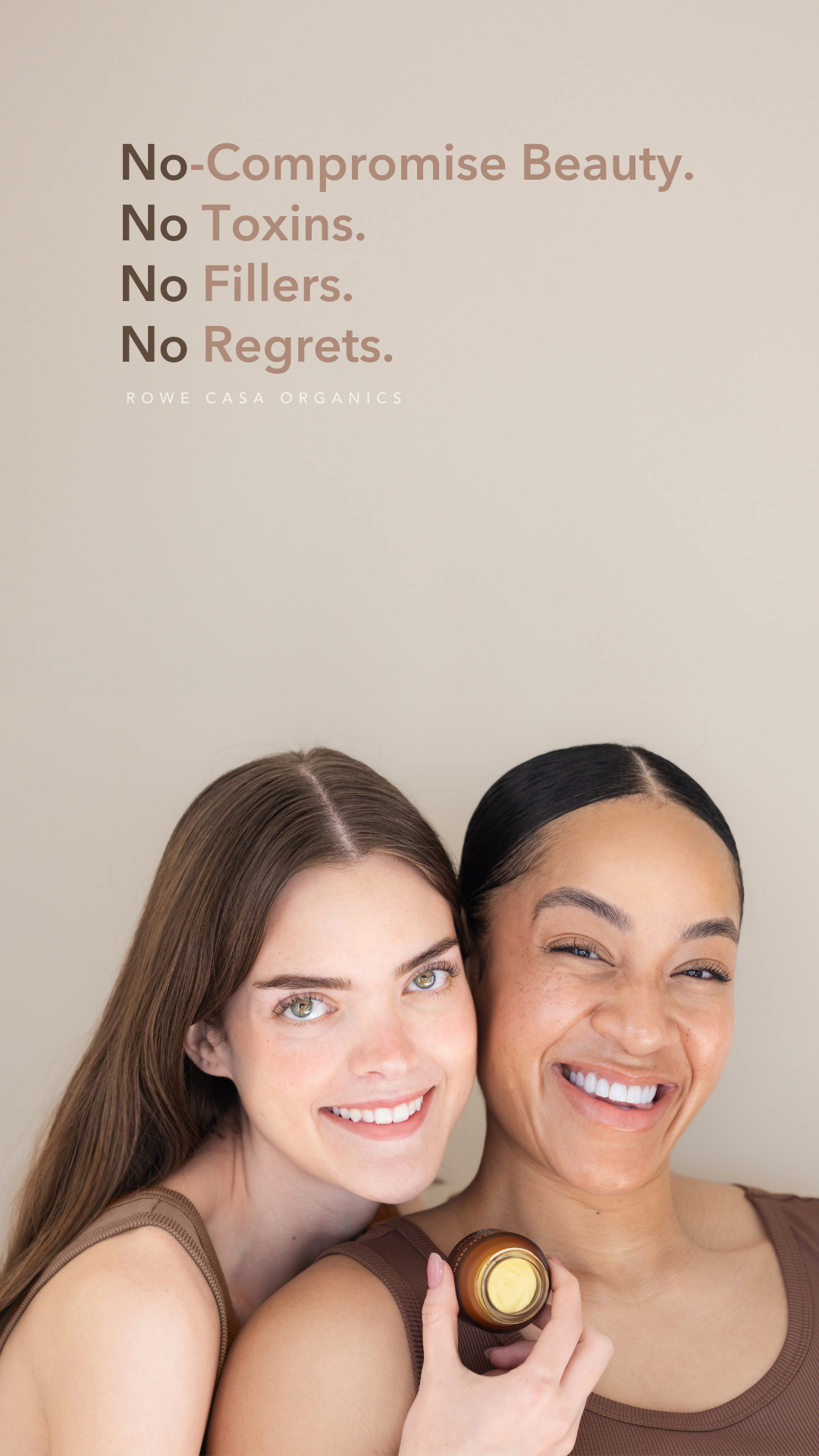 Rowe Casa Organics Facebook ad