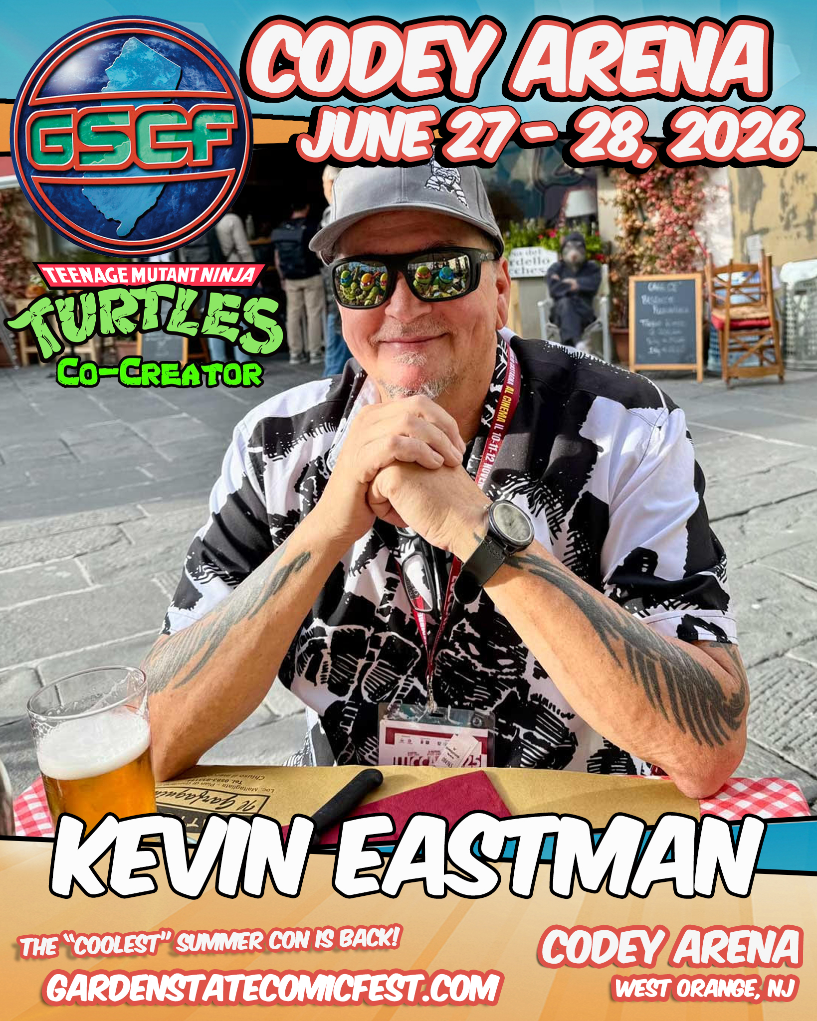 Garden State Comic Fest Facebook ad: Garden State Comic Fest Summer 2025 Tickets, Garden State…