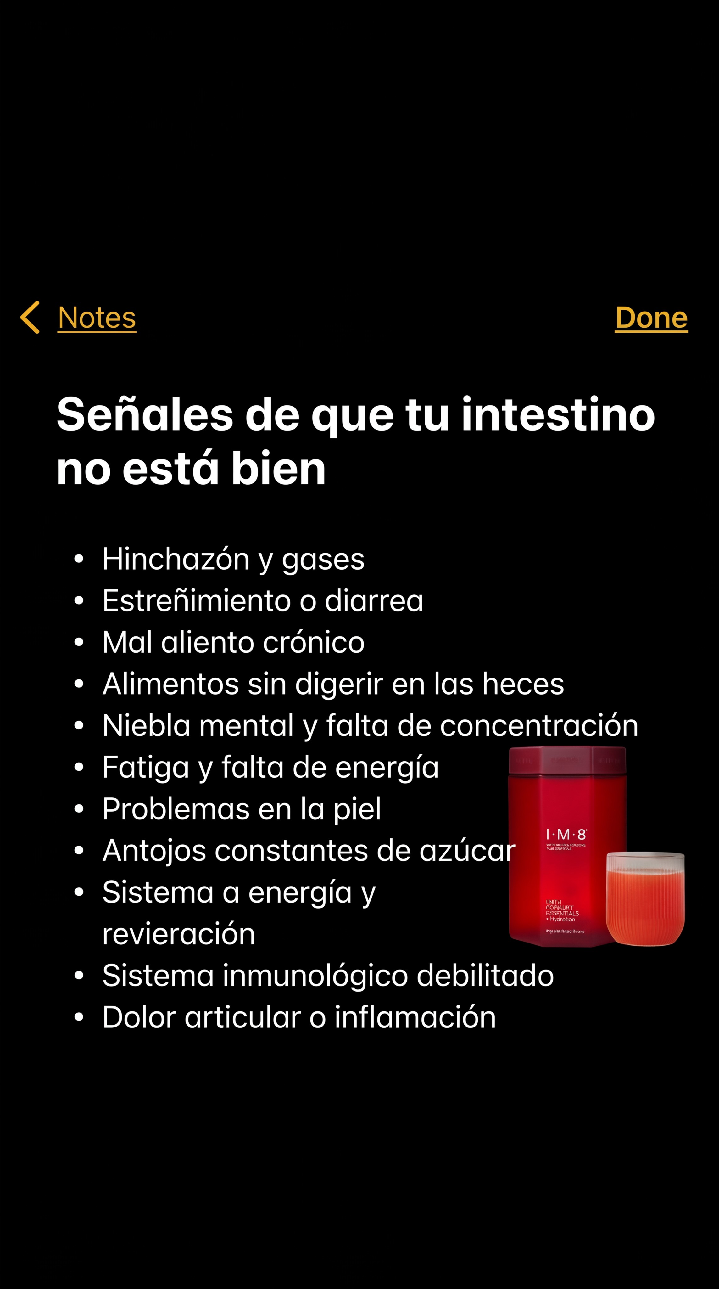 IM8 Health Global Facebook ad