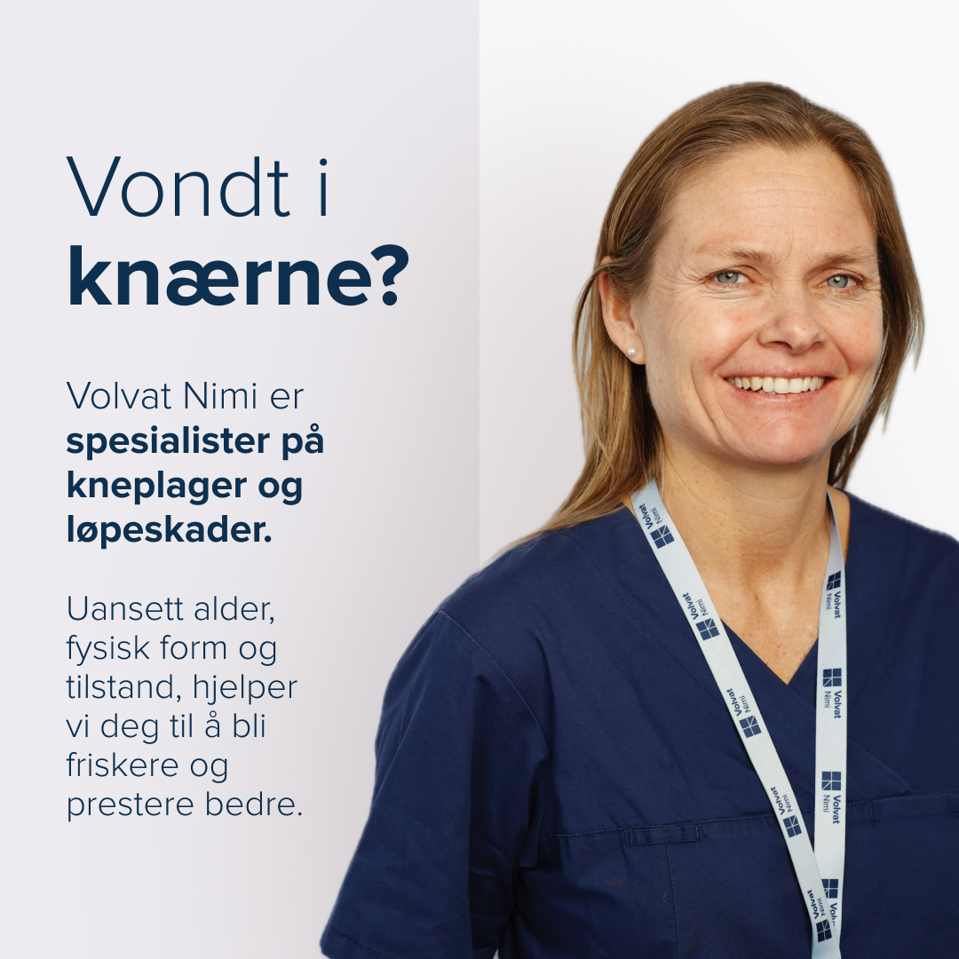 Volvat Nimi - Norsk idrettsmedisinsk institutt Facebook ad