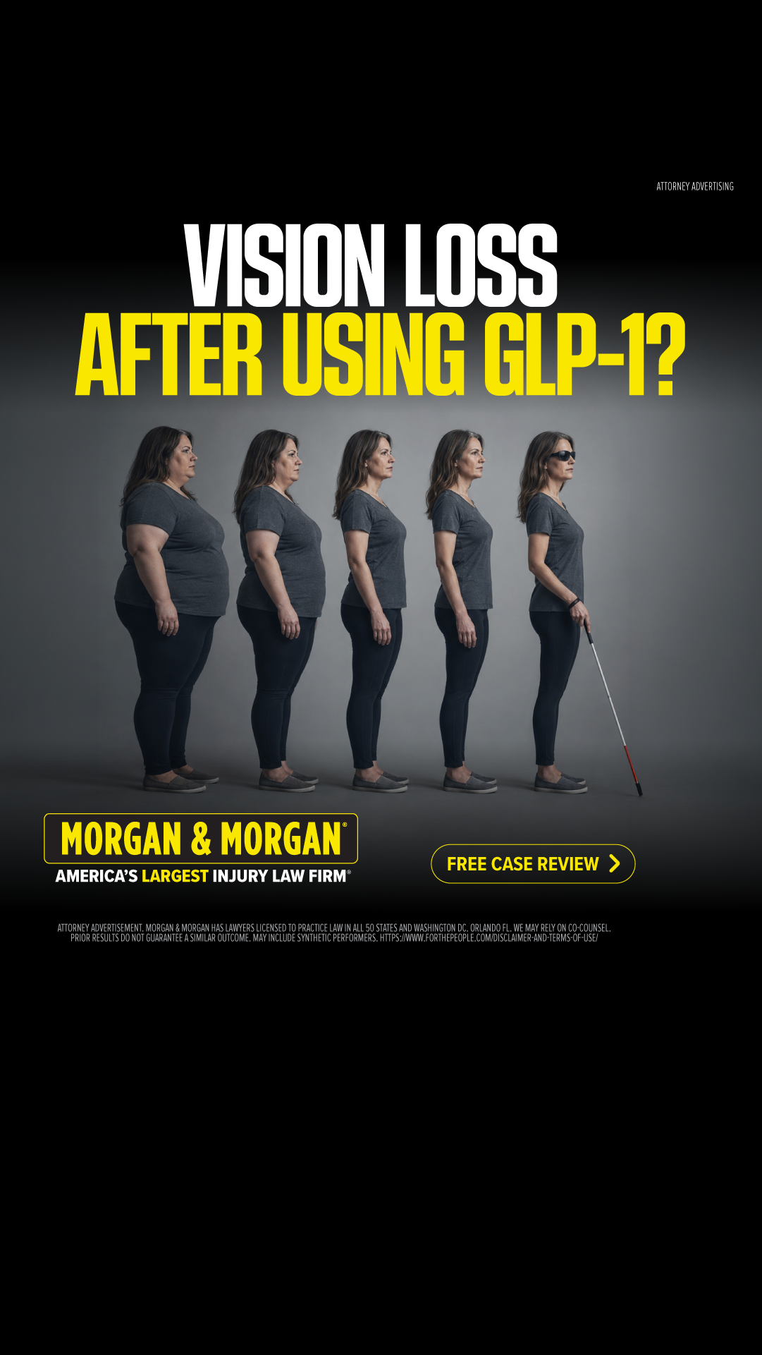 Morgan & Morgan Facebook ad