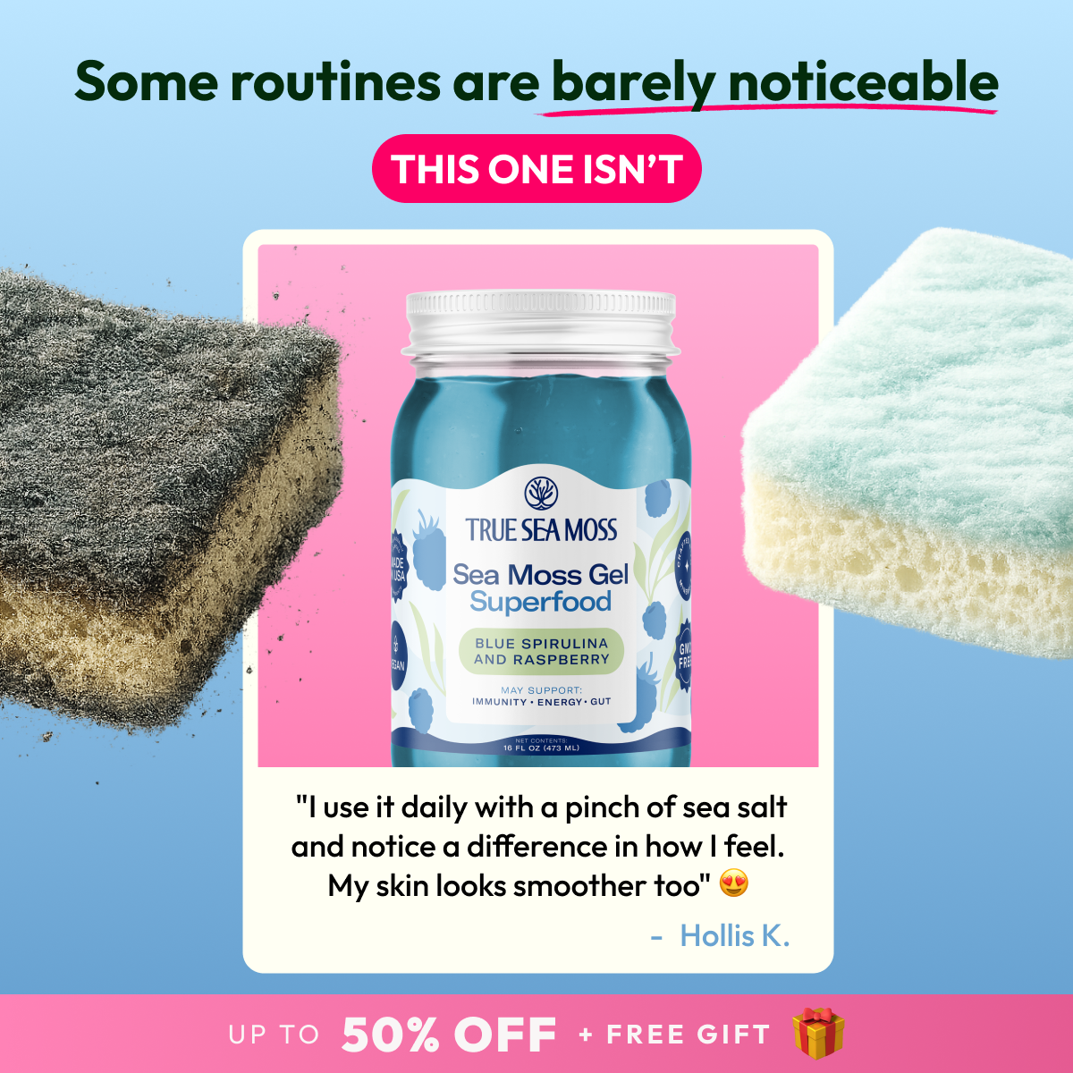 True Sea Moss Health Facebook ad