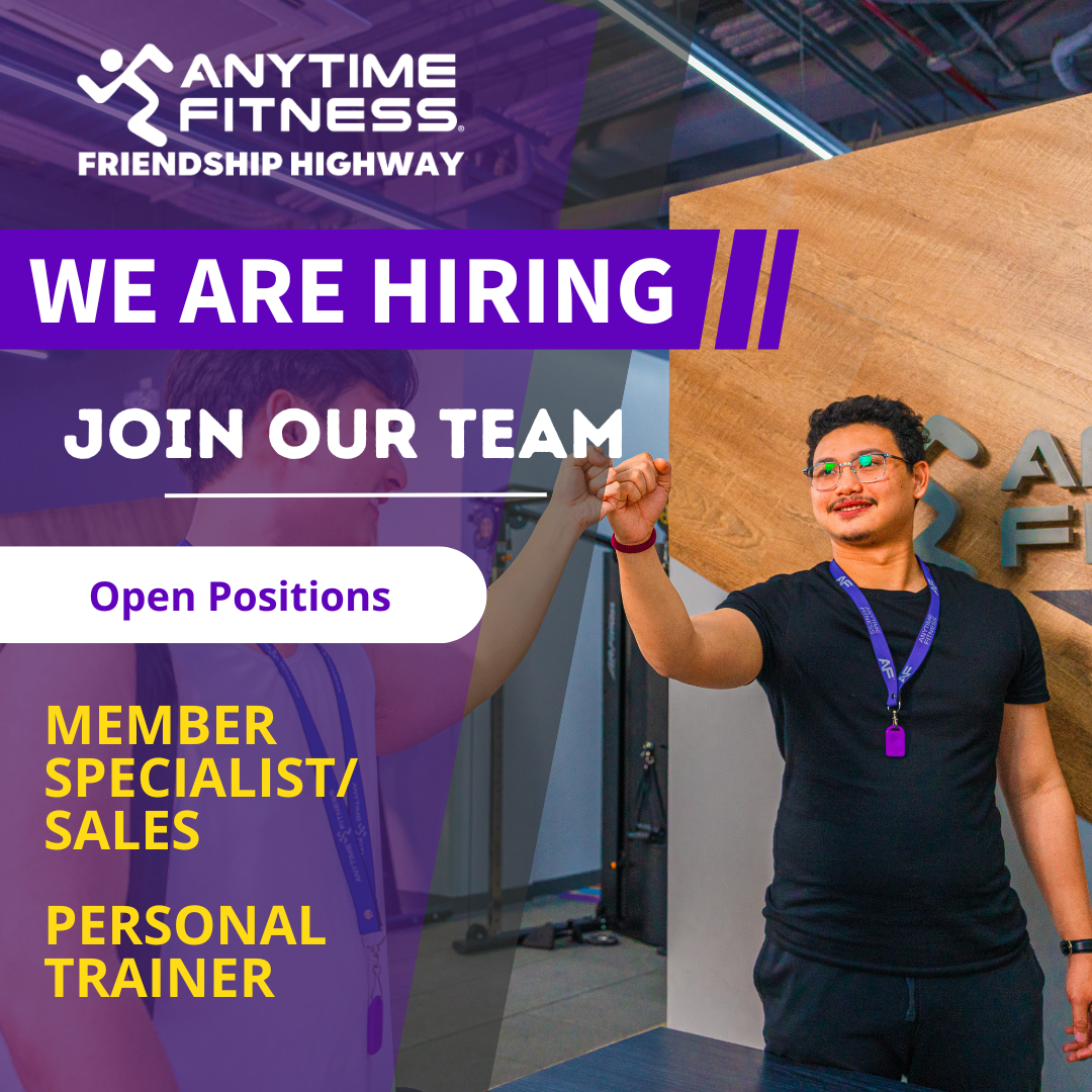 Anytime Fitness Friendship Highway Facebook ad: Build Your Career with Anytime Fitness!
