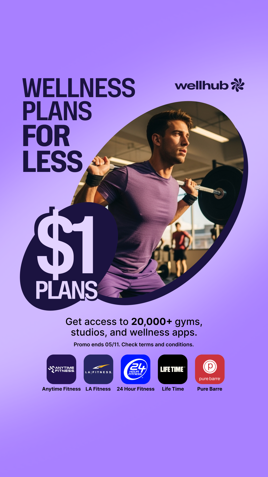 Wellhub Facebook ad