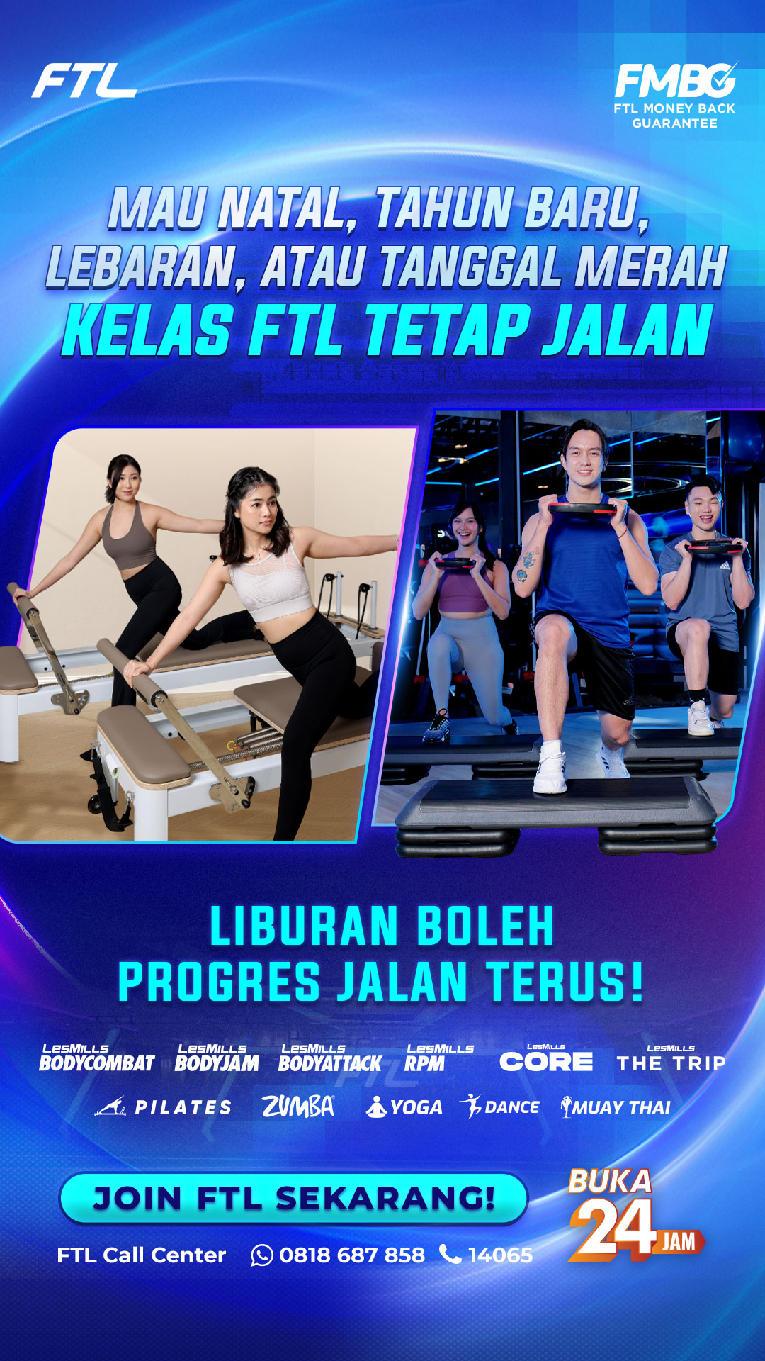 FTL Gym Jakarta Facebook ad