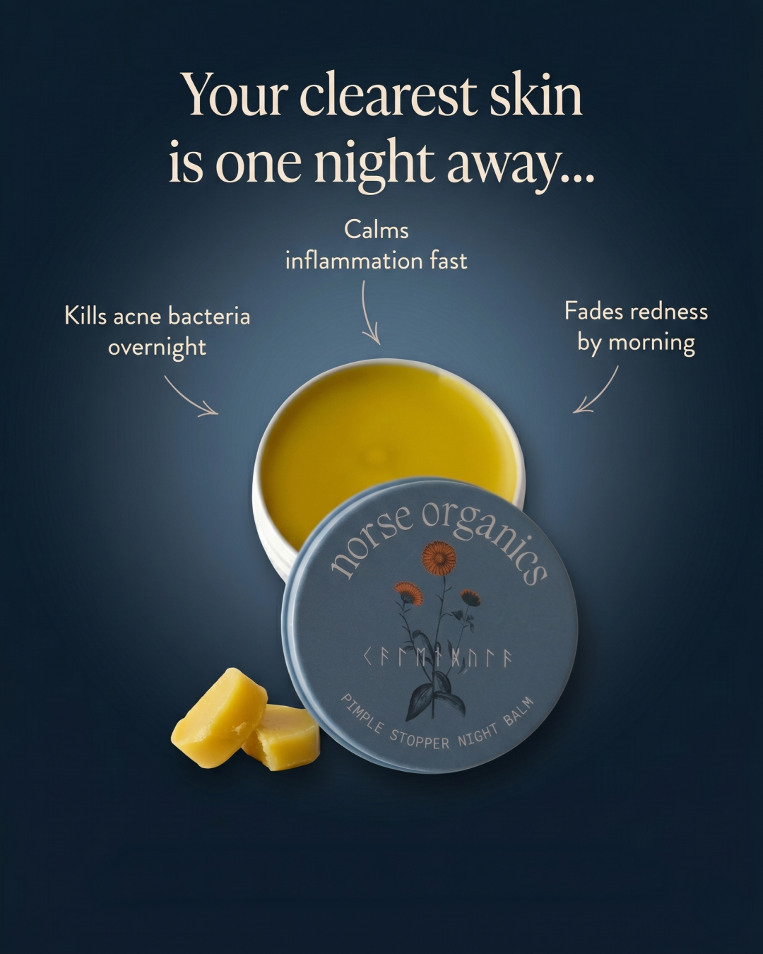 Norse Organics Facebook ad
