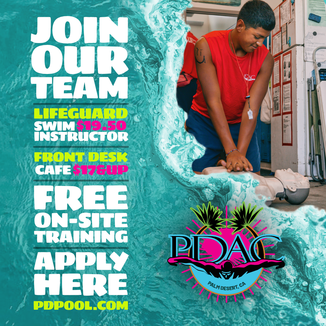 Family YMCA of the Desert Facebook ad: Join Our Team!