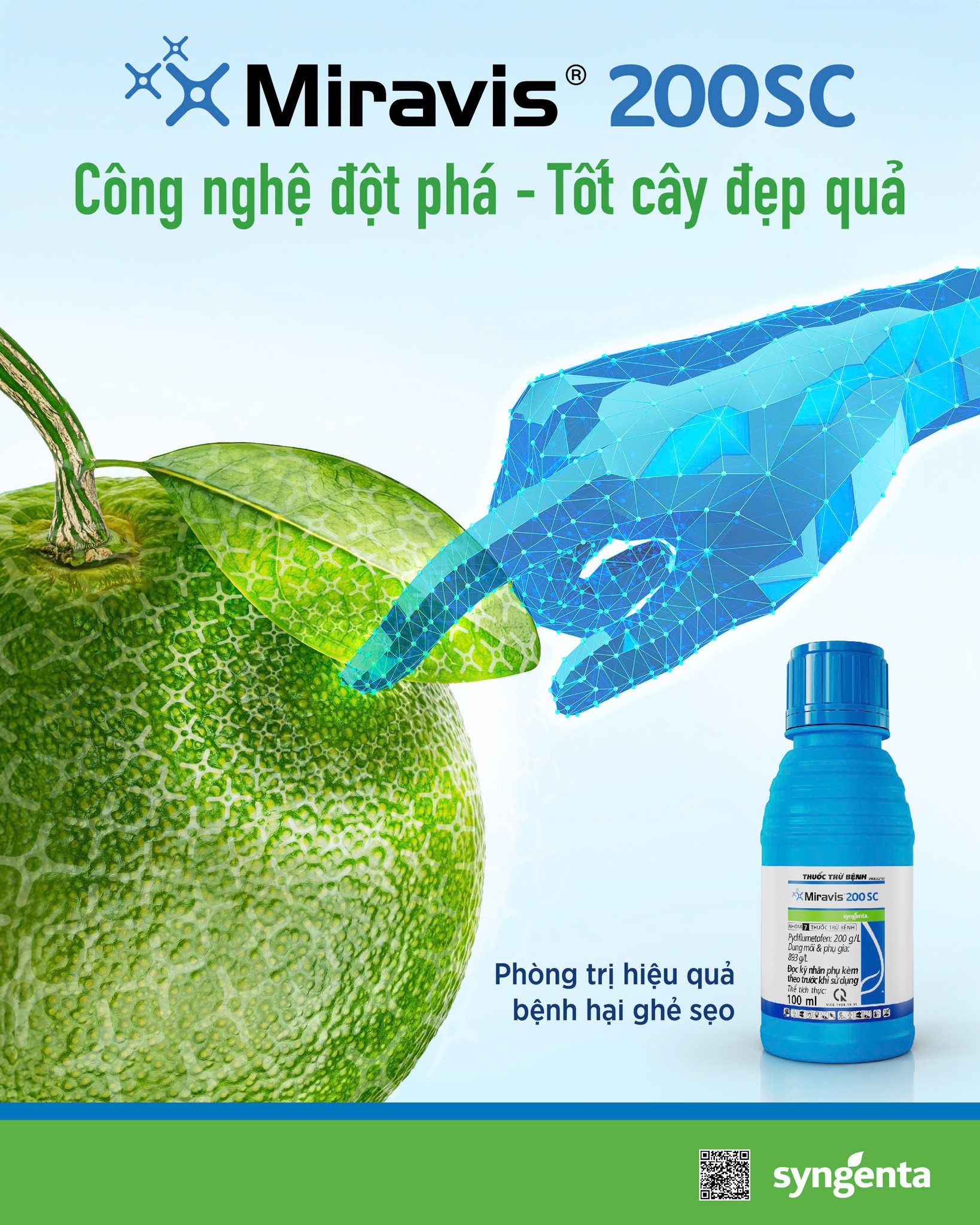 Syngenta Facebook ad: PHÒNG NGỪA BỆNH GHẺ SẸO TRÊN CAM NHỜ…