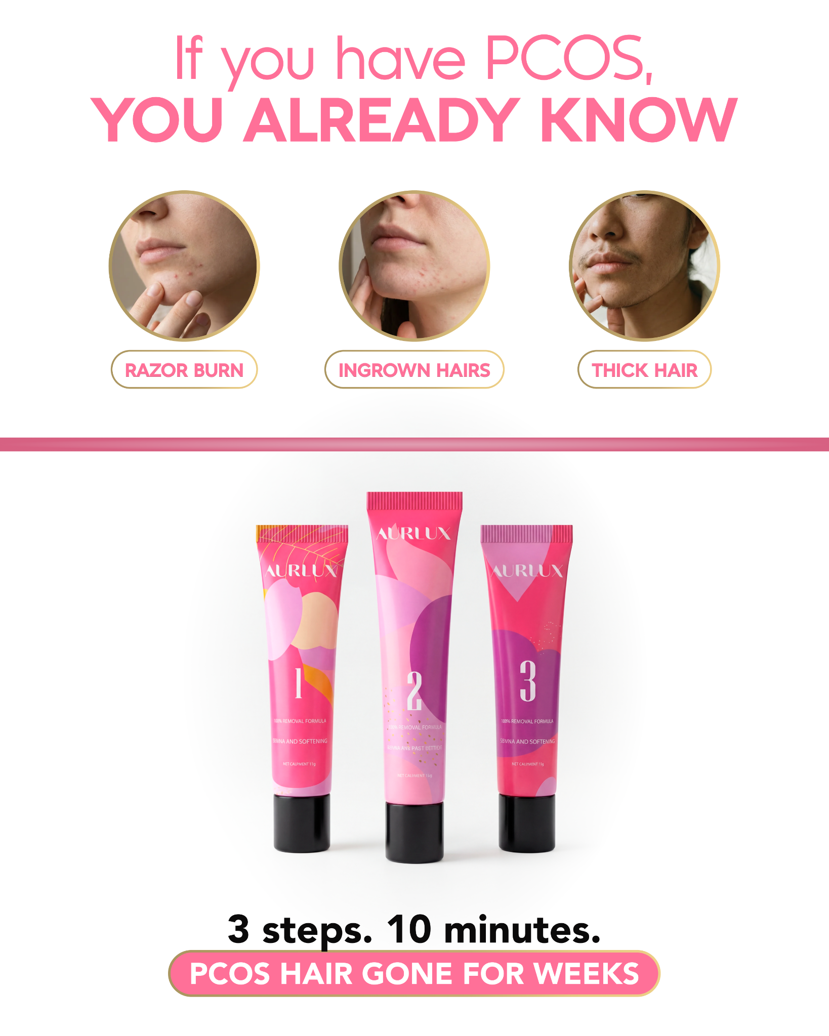 The PCOS Doctor Facebook ad