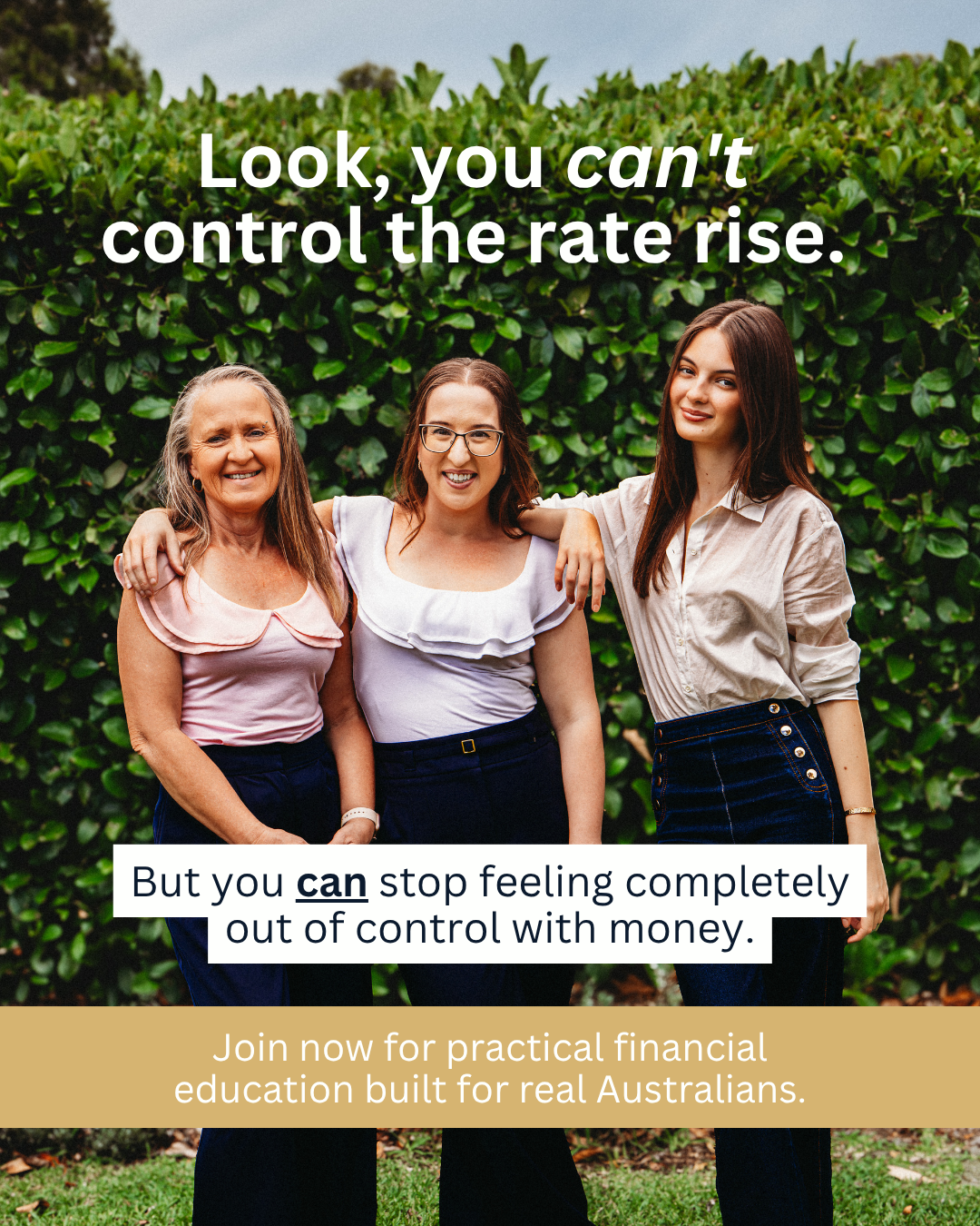 The Financial Foundations Hub Facebook ad