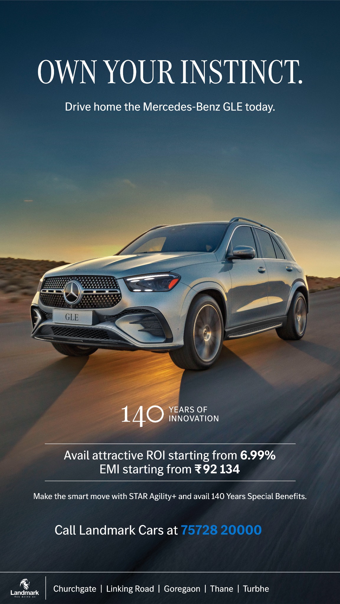 Mercedes-Benz Landmark Cars Mumbai Facebook ad