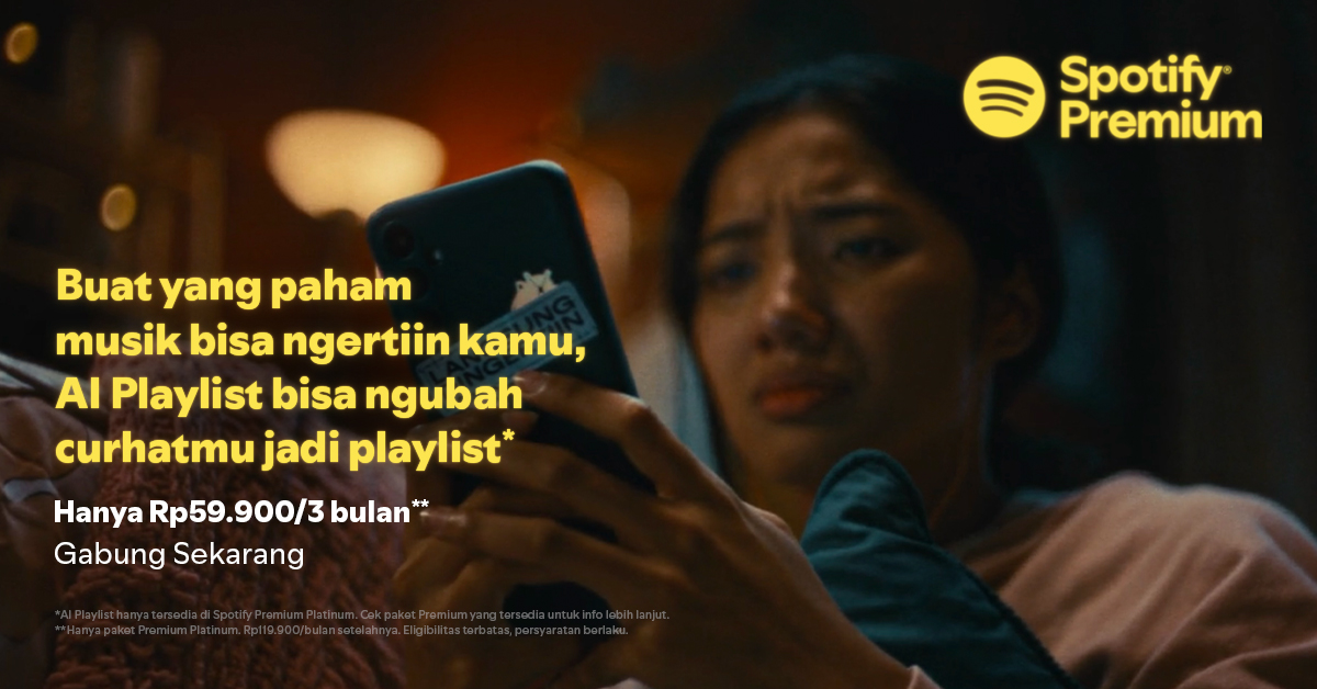 Spotify Facebook ad