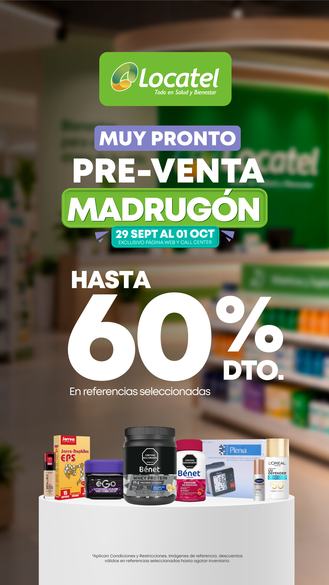 Locatel Colombia Facebook ad