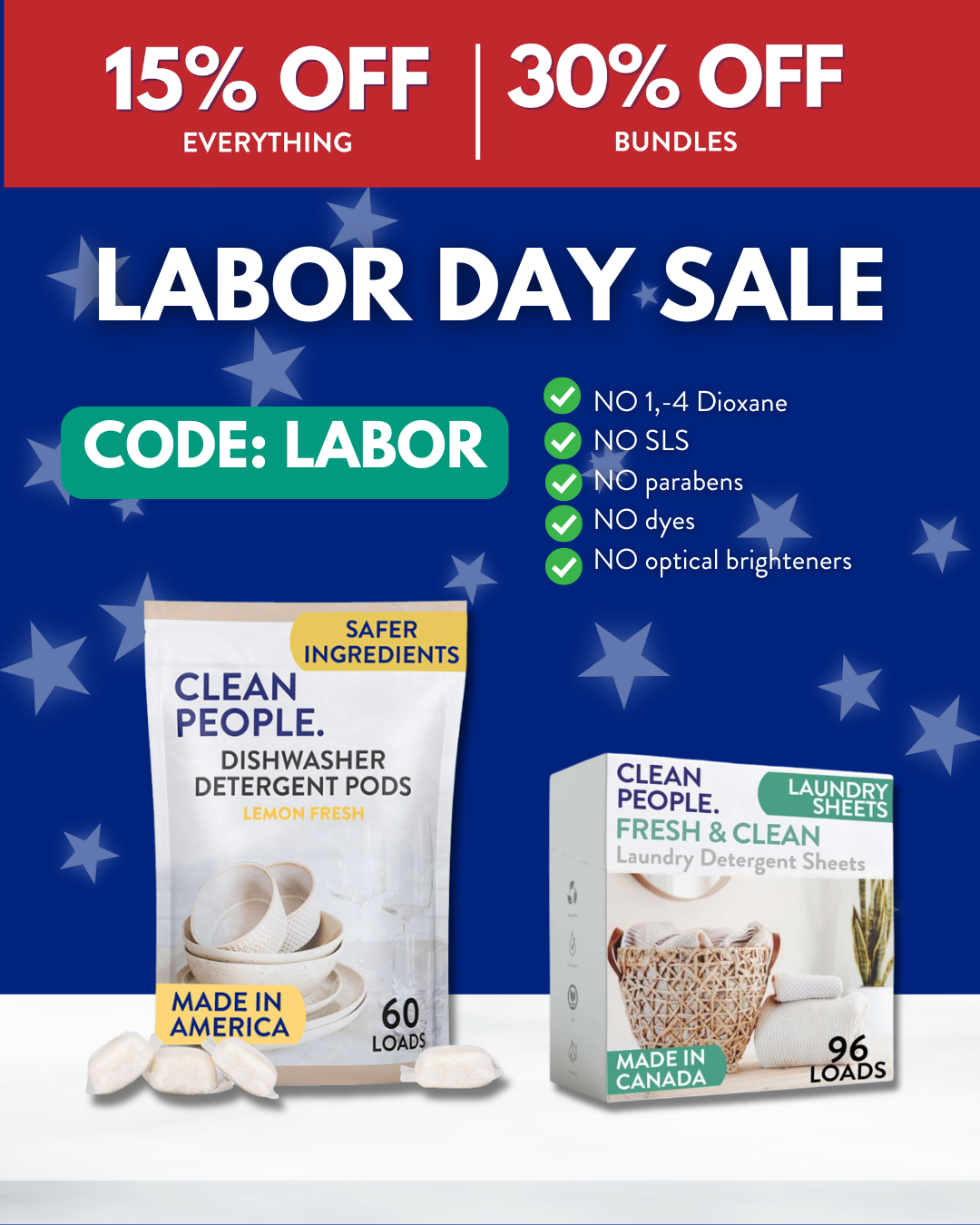 Clean People. Facebook ad