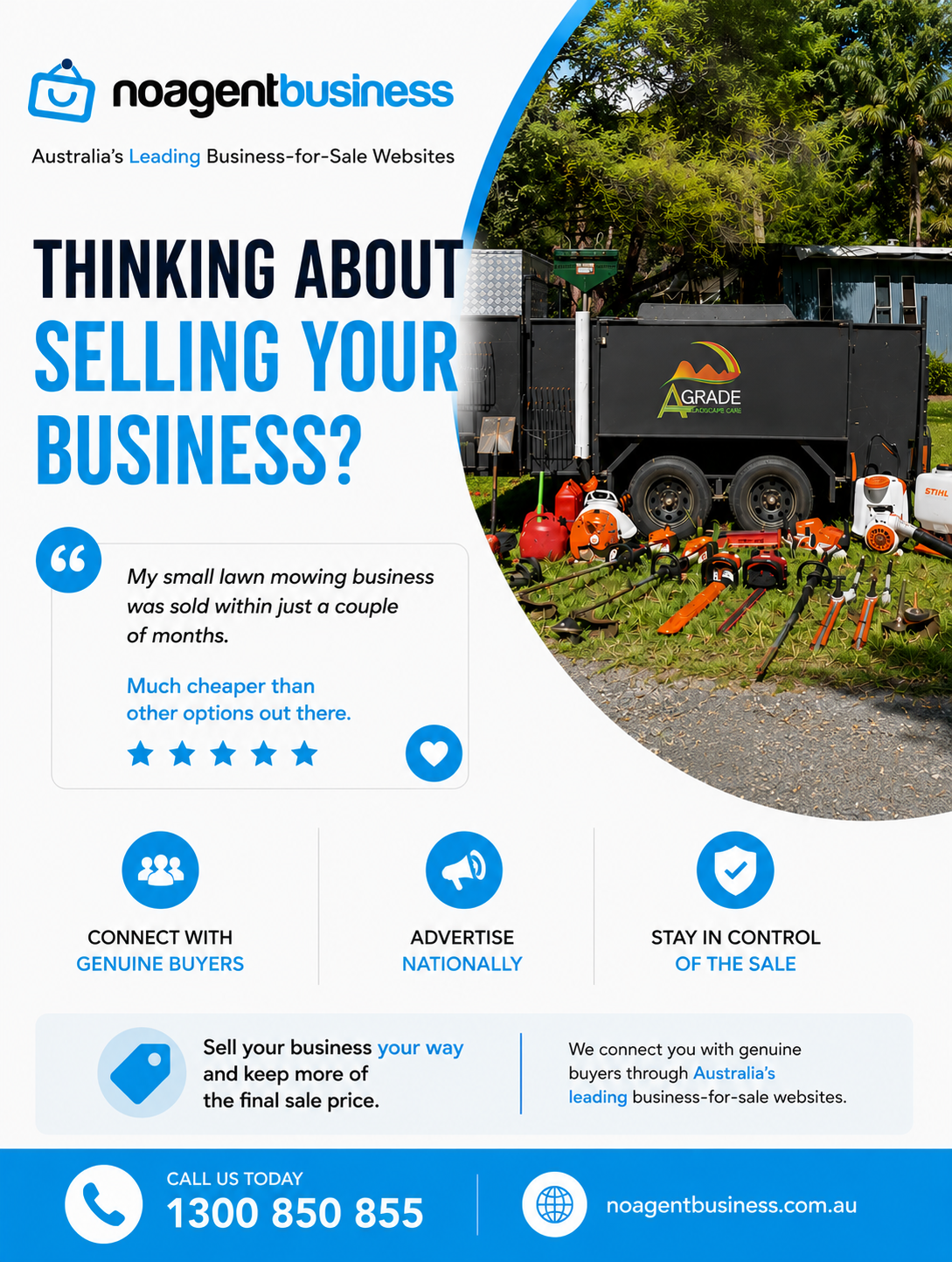 No Agent Property & Business Facebook ad