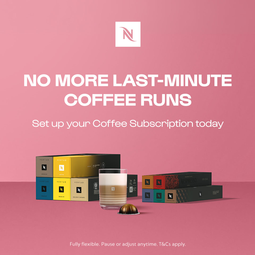 Nespresso Facebook ad