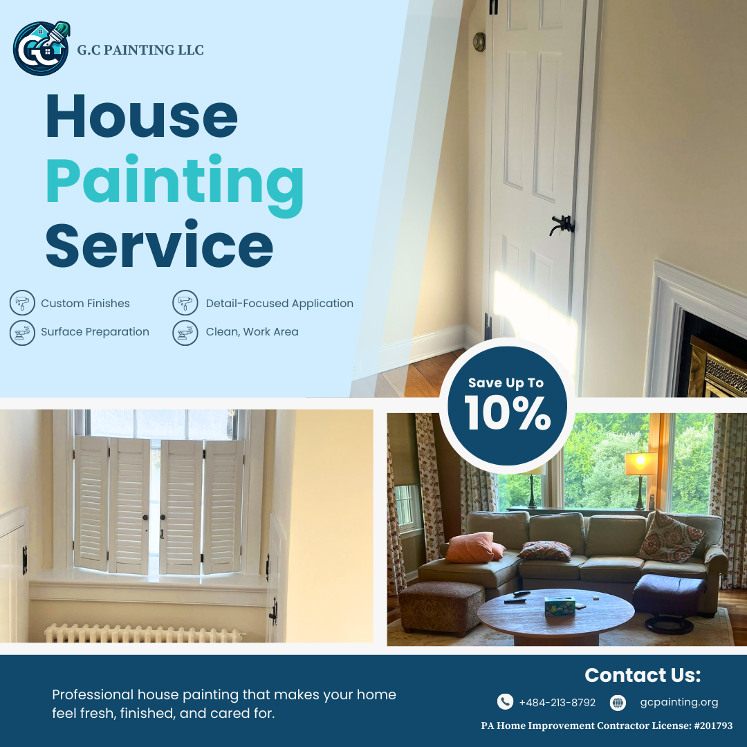 GC Painting LLC. Facebook ad: Refresh Your Home Before
