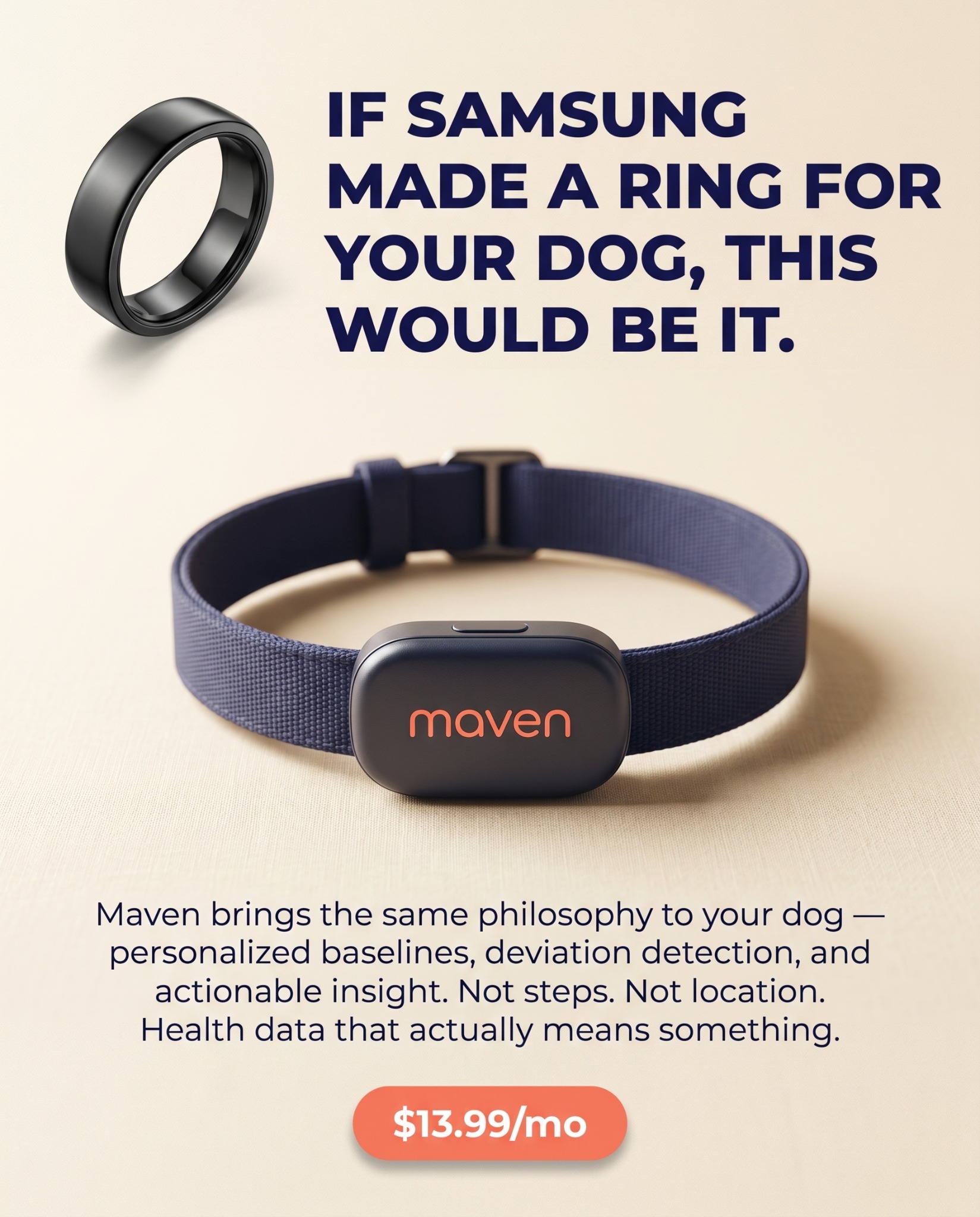 Maven Pet Facebook ad