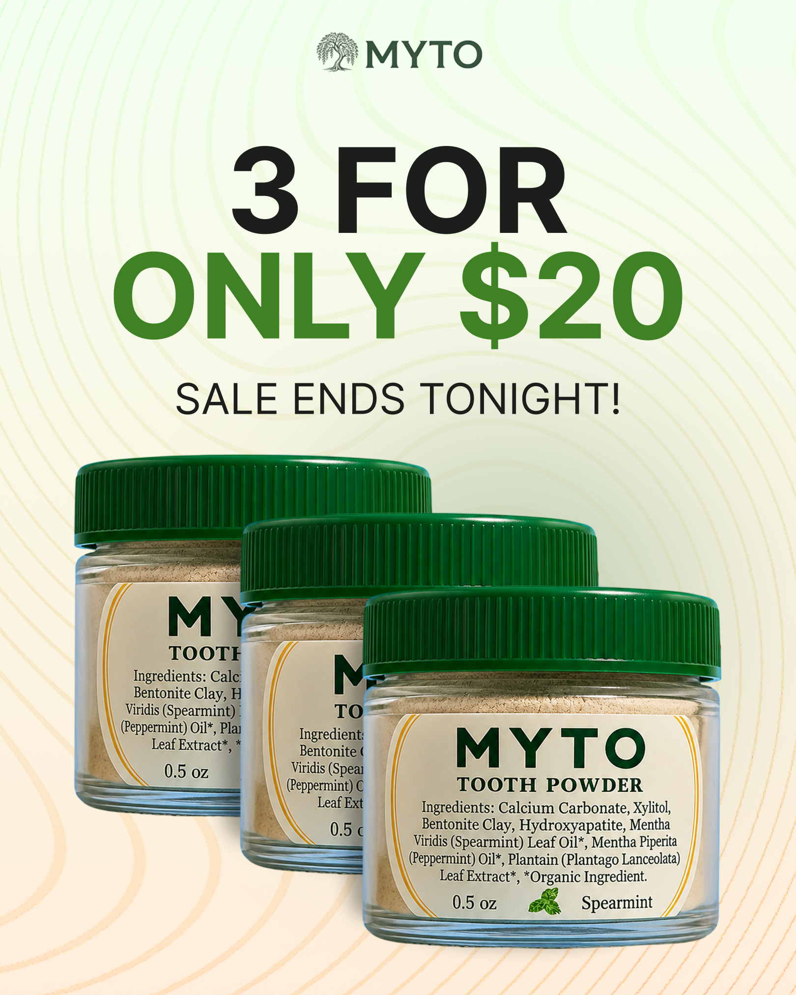 Myto Oral Care Facebook ad: 15% Clinical Dose