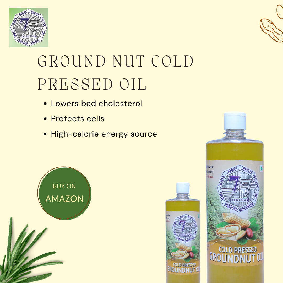 77 Cold Pressed Oils Facebook ad: Cook better, live better with 77 Cold Pressed…