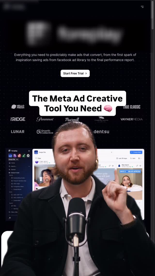 foreplay.co Facebook ad: Comment TOOL & I’ll Send It