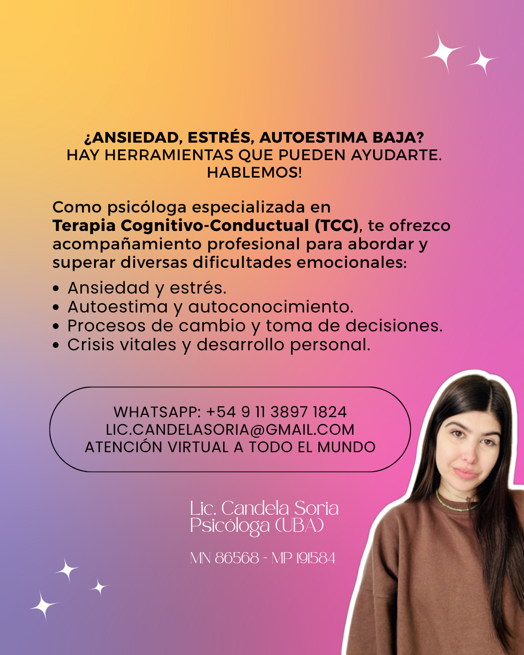 lic.candesoria.psi Facebook ad: ¿Estás atravesando una etapa de ansiedad, estrés o…