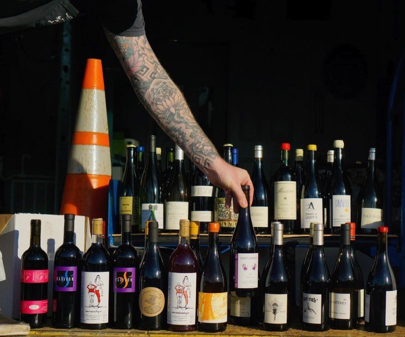 Terroirizer Facebook ad: Carefully curated natural wines shipped straight to your…