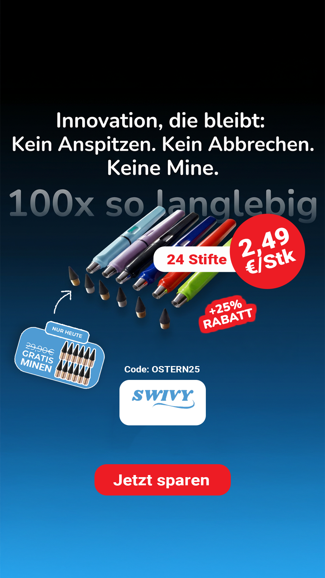 Swivy.de Facebook ad