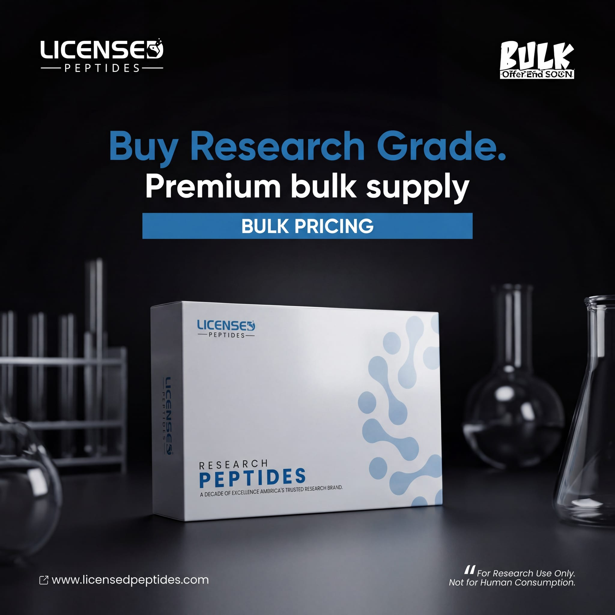 LicensedPeptides Facebook ad