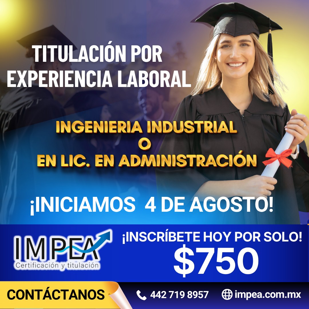 GRUPO IMPEA Facebook ad: ¡Titúlate por Experiencia Laboral!