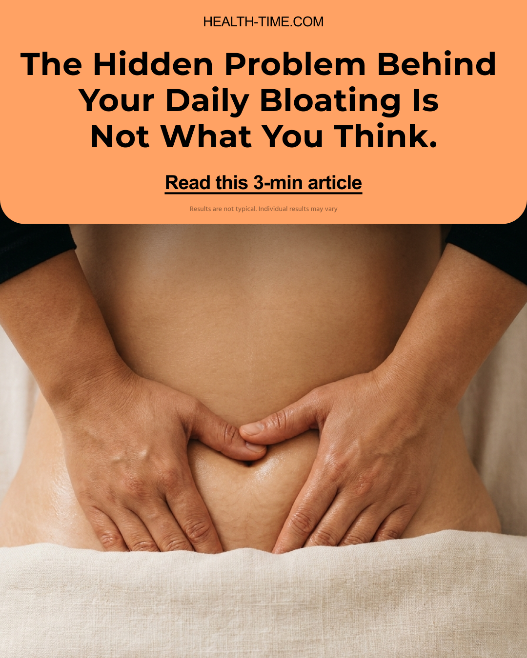 Healthtime Facebook ad