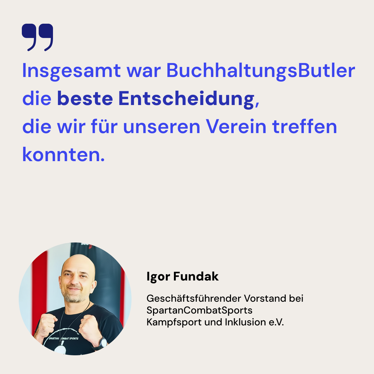 BuchhaltungsButler Facebook ad: Jetzt 14 Tage kostenlos testen