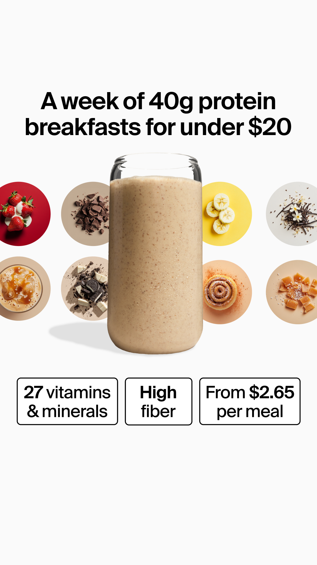 Huel Facebook ad