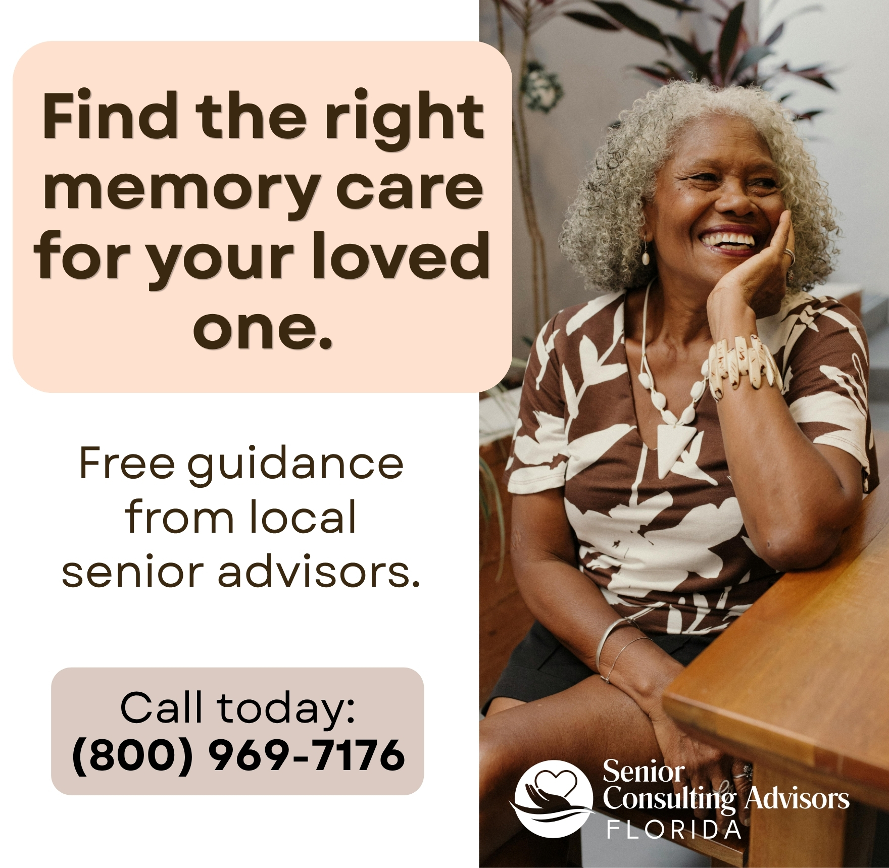 Senior Consulting Advisors - Florida Facebook ad: Expert Senior Living Advisors