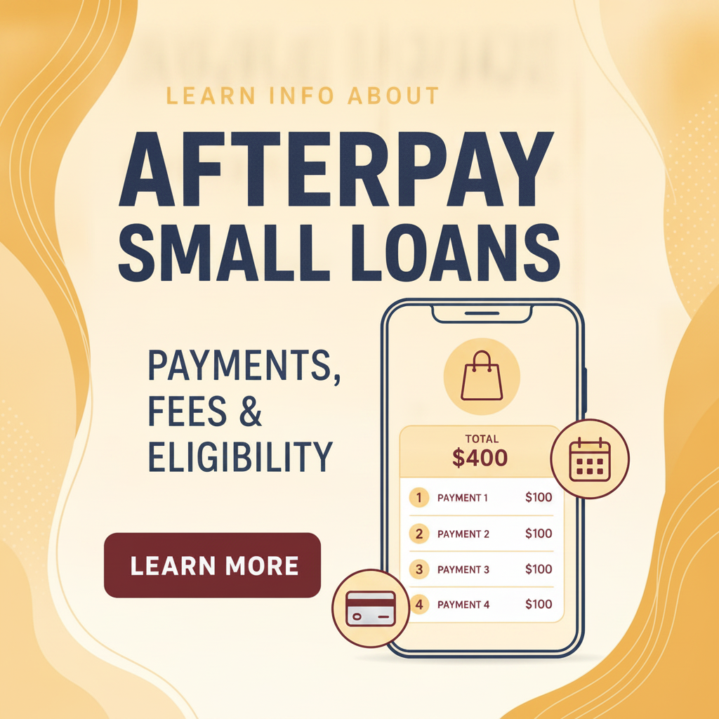 SecureFox Facebook ad: Afterpay Small Loans 2026: Options, Eligibility & Guide