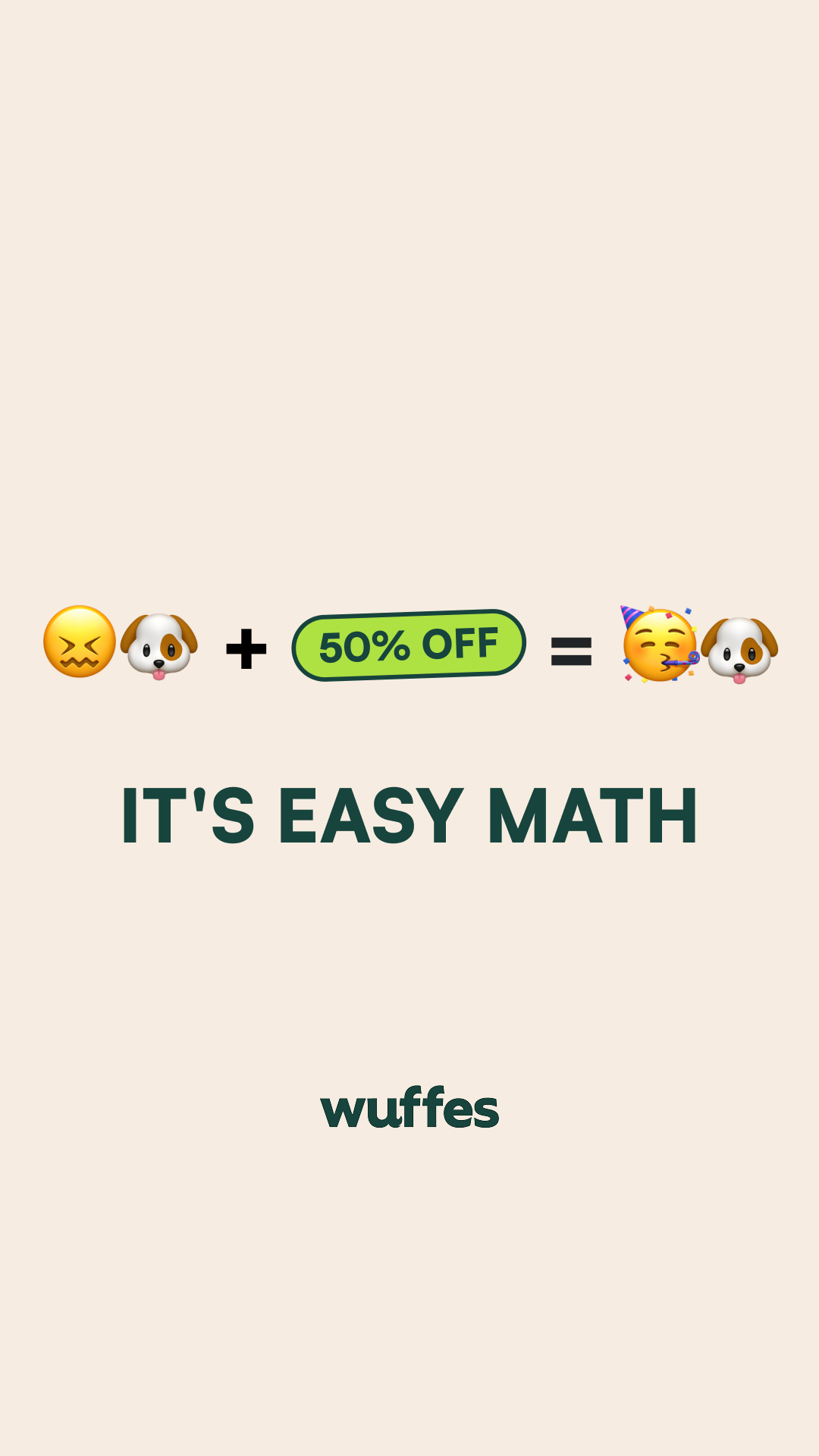 Wuffes Facebook ad