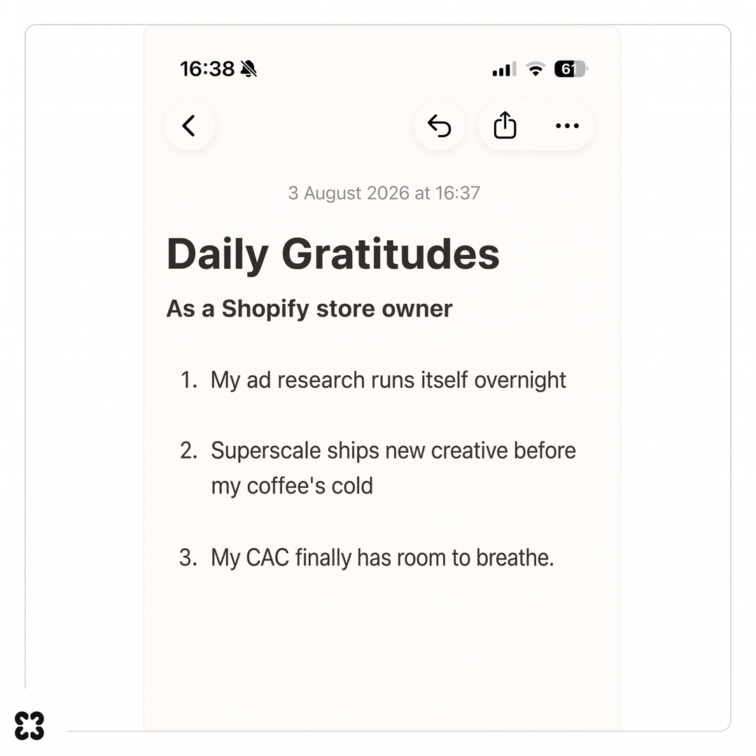Superscale AI Facebook ad