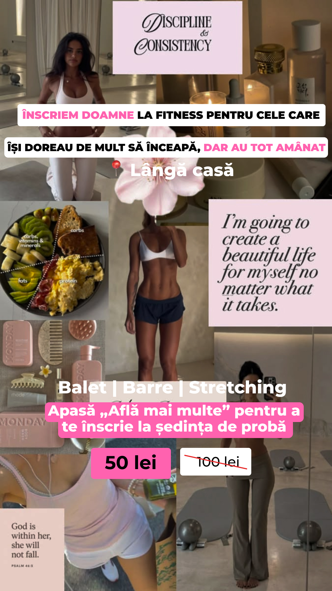 Levita -Bucureşti sală de balet și stretching Facebook ad: În București a fost lansată o nouă metodă…