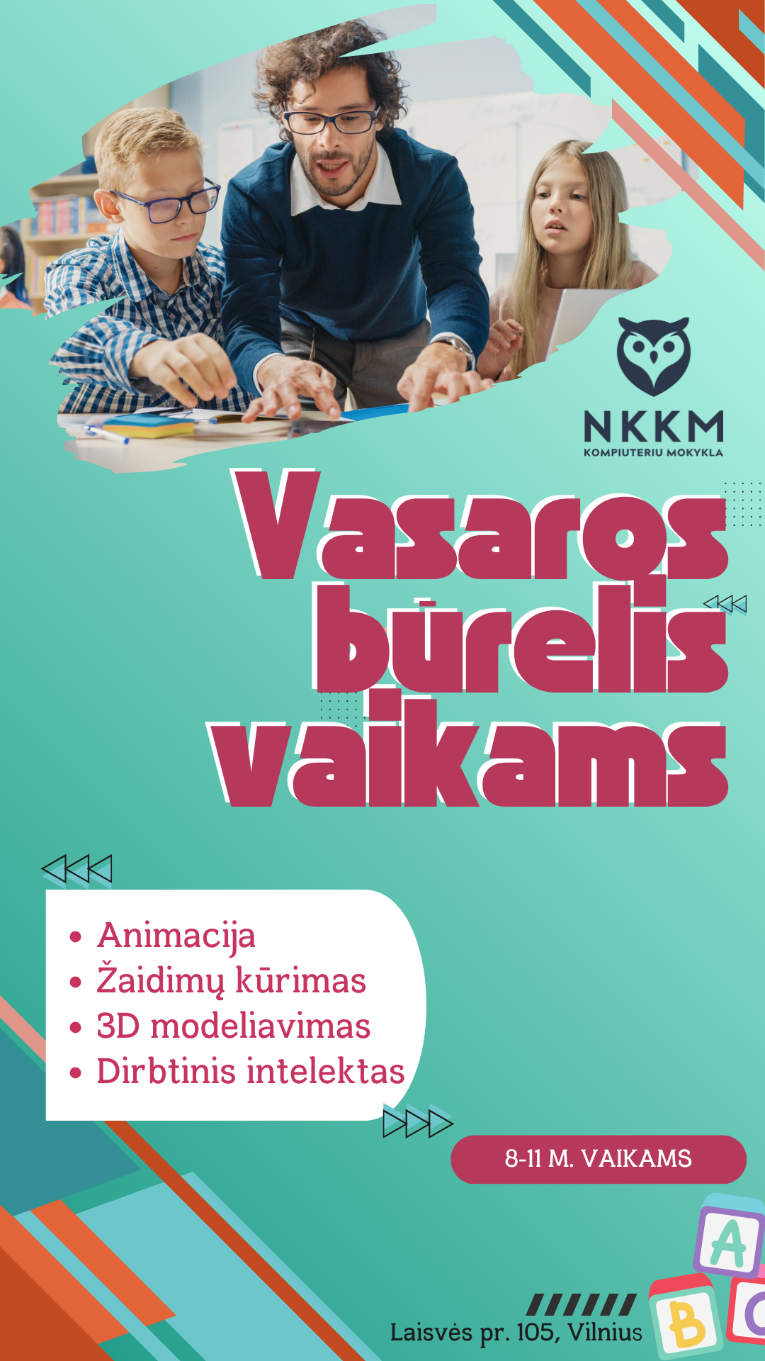 NKKM - Kompiuterių mokykla Facebook ad