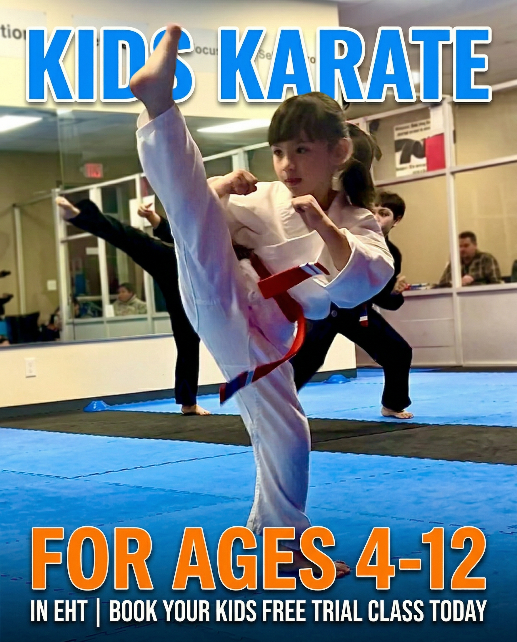 Modesto's Karate Academies -Egg Harbor Township, NJ Facebook ad: Free Kids Karate Class in Egg Harbor Township