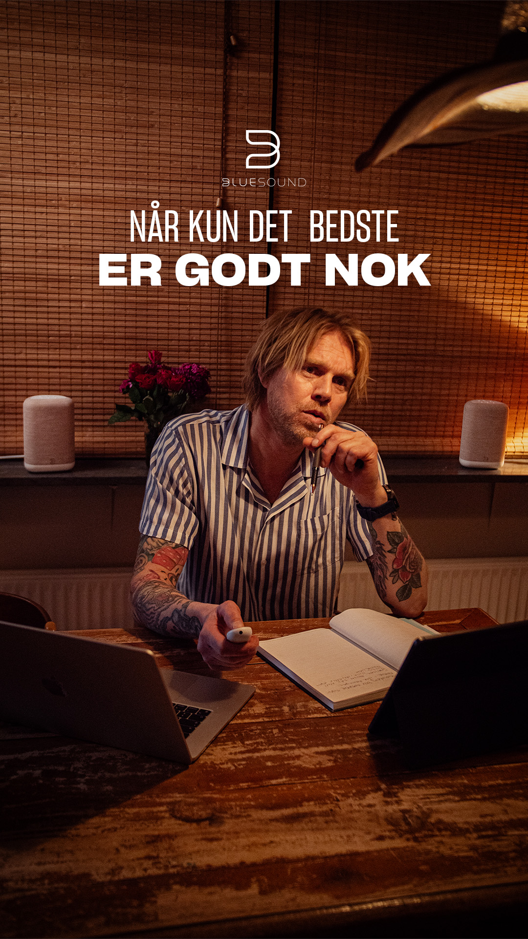 Bluesound Facebook ad