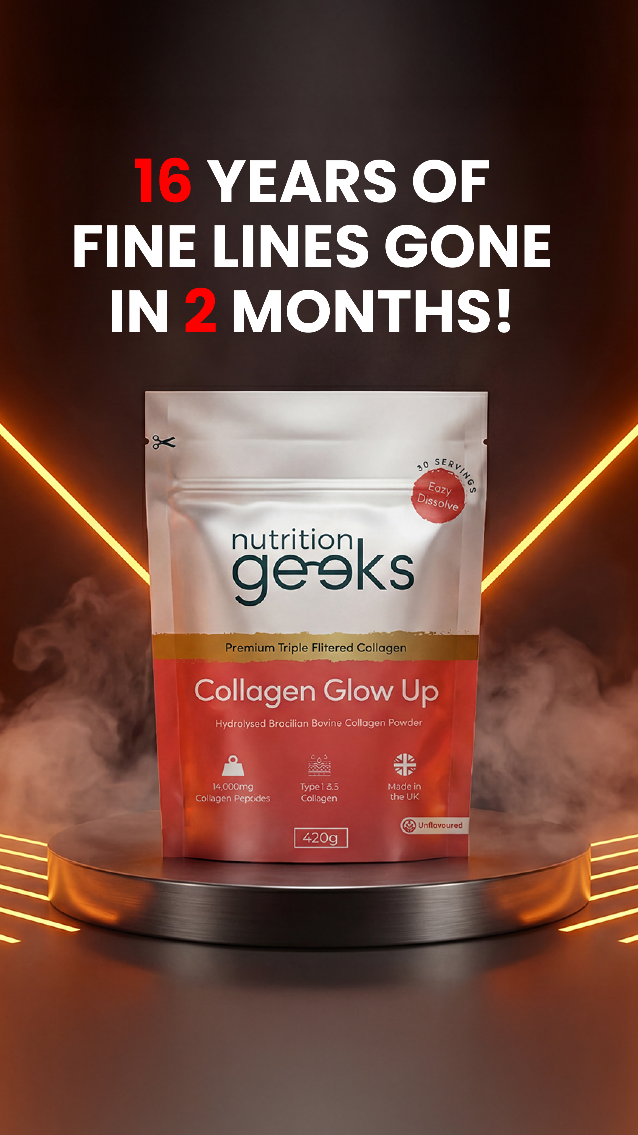 Nutrition Geeks Facebook ad