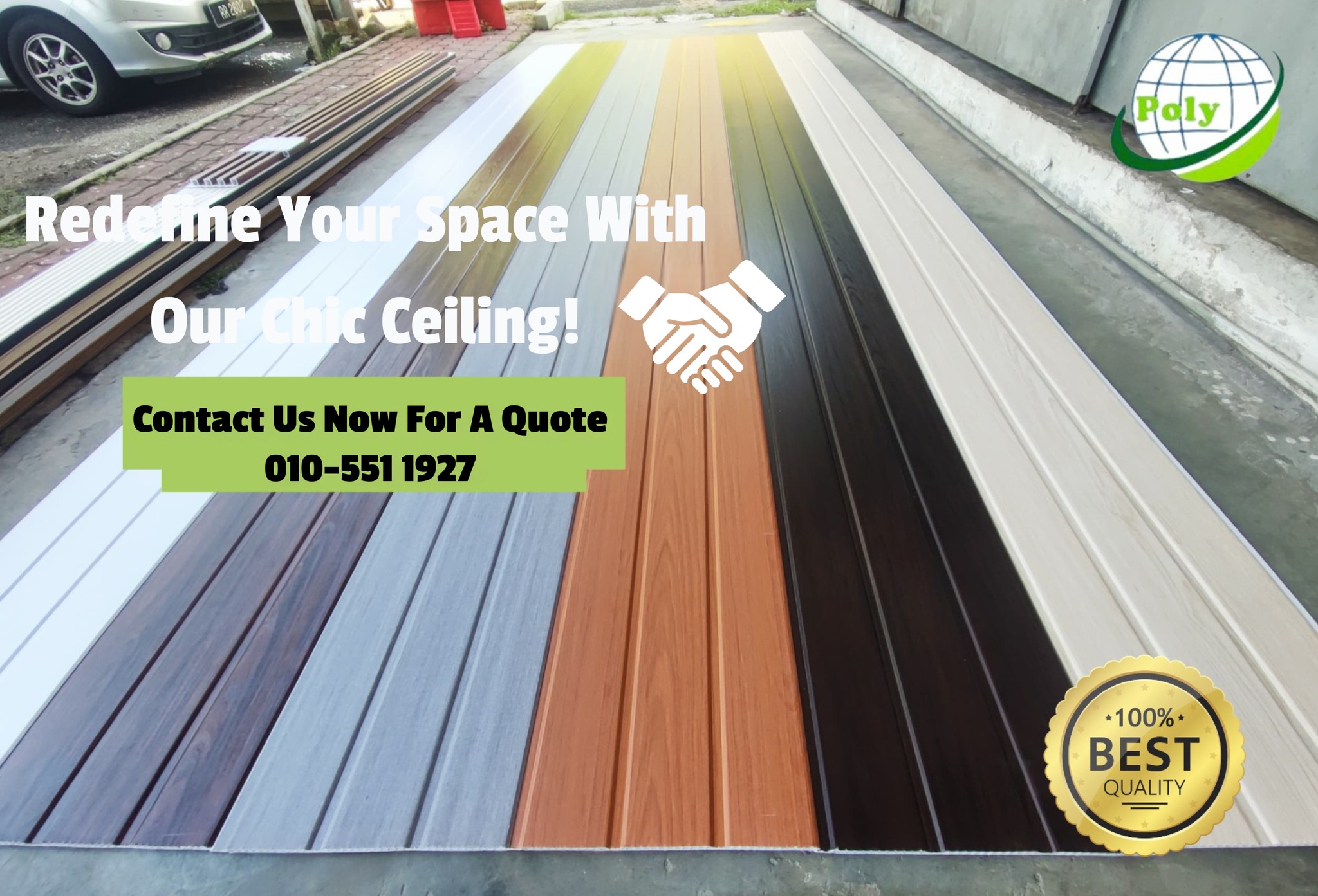 Poly World - Johor Facebook ad: Nak Poly Panel?