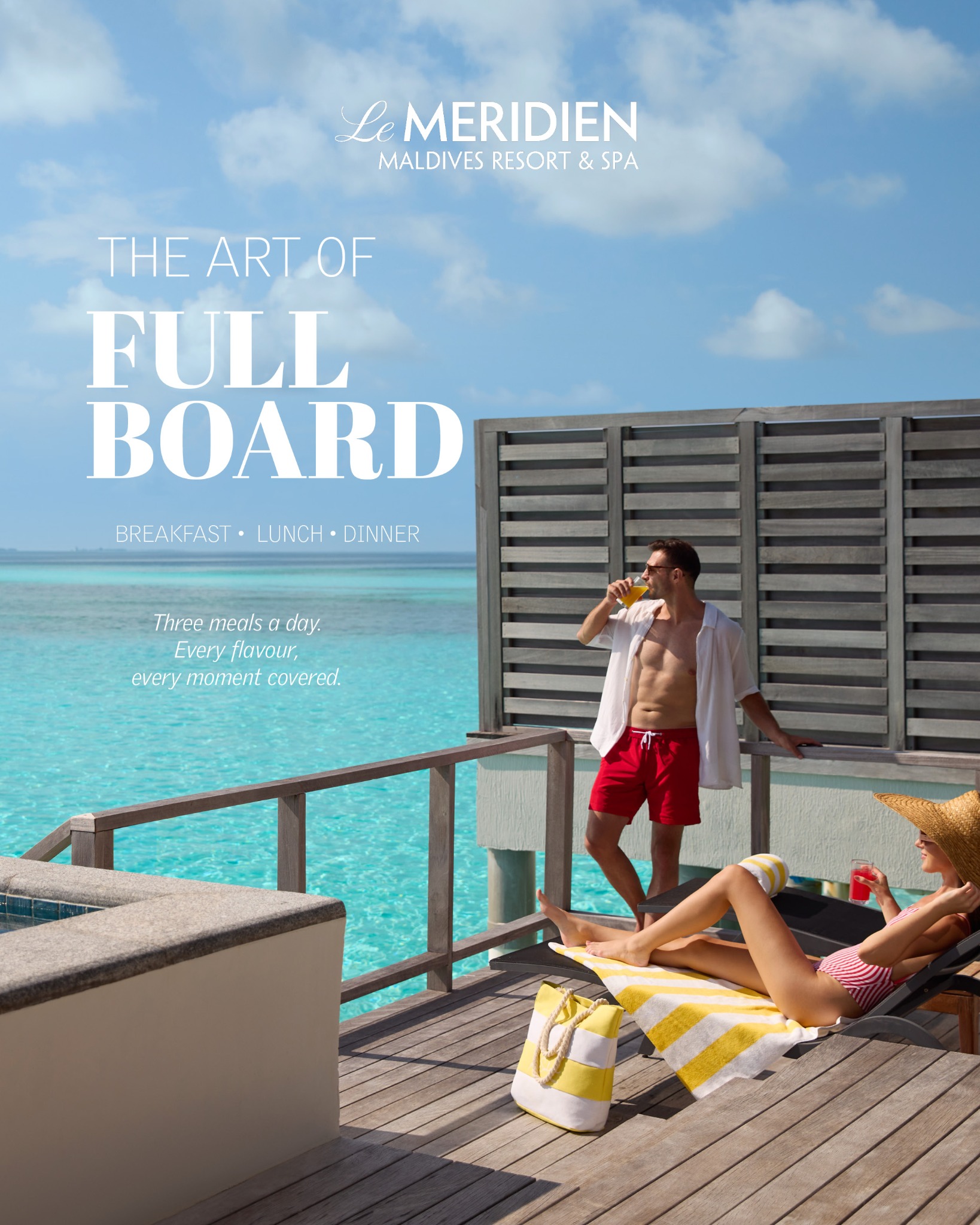 Le Meridien Maldives Resort & Spa Facebook ad from Jul 2, 2026