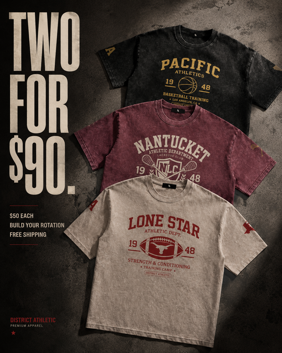 District Athletic Apparel Facebook ad from Jul 28, 2026