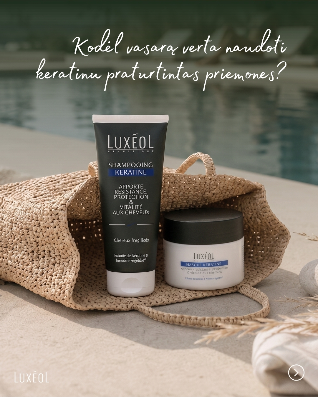 Luxéol Lietuva Facebook ad: Prasideda ilgai lauktos vasaros atostogos?